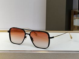 Un sous-système DITA deux Top Original lunettes de soleil de haute qualité pour hommes célèbres lunettes de marque de luxe rétro à la mode lunettes de design de mode pour femmes avec boîte