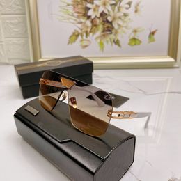 Lunettes de soleil DITA grand ami DT S163 designer pour femmes nouveau 2021 surdimensionné vintage ronde fête TOP lunettes de marque originales de haute qualité