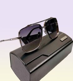 Een DTS121 Designer zonnebril voor vrouwen AAAAA Shield Pure Titanium Sol Male grote UV Top Hoge kwaliteit origineel merk SP335254