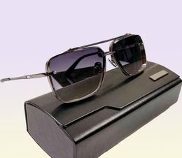 Een DTS121 Designer zonnebril voor vrouwen AAAAA Shield Pure Titanium Sol Male Grote UV Top Hoogwaardige originele merk SP2031021