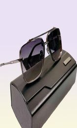 Een DTS121 Designer Zonnebril voor vrouwen AAAAA Shield Pure Titanium Sol Male Grote UV Top Hoge kwaliteit Origineel merk SP3961746