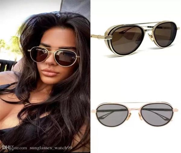 Un designer Epiluxury 4 Sungsses pour les femmes EPLX4 TV SHOW About love rétro vintage Porized Sport Titanium Top Brand Original Brand Spectacles8183551