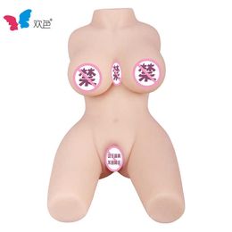 Una bambola in silicone fianchi glutei Masturbatore maschio adulto tazza aereo dispositivo vaginale e famoso simulato metà corpo prodotti con stampo invertito KQ84