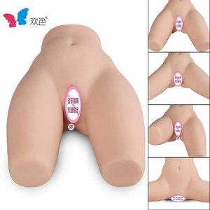 Una cadera muñeca de silicona Legform físico adulto juguete sexual medio cuerpo simulación masturbación famosa herramienta modelo invertido nalgas femeninas y masculinas