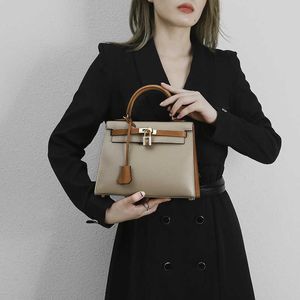 Una borsa di lusso Kaily Luxury Genuine Bag 2023 Nuova Summer Fashion Cowhide High-End Feeling Mini Cross Body Piccola per donne DN19