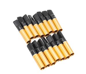 Een groot aantal spotgouden sigarettenhouders met meerdere circulerende filters, draagbare mini nieuwe metalen sigarettenhouderfittingen