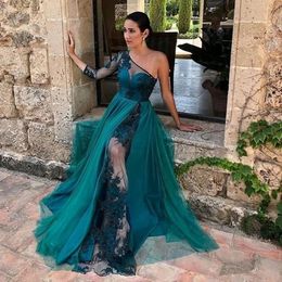 Een lijn chiffon lange mouw pure elegante avond formele jurken 2019 jurken avond dragen elie saab feest prom jurken bling kralen 2458