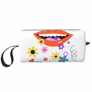 une question de goût Trousse de toilette pour femmes Street Mmural Art Eldridge Organisateur de maquillage cosmétique Lady Beauty Storage Dopp Kit Case H890 #