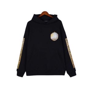 A Miri Designer Broeken Topkwaliteit Luxe Mode Voor Dames Heren Heren Hoodies Sweatshirts Herfst Print Hoodie Kangoeroezak Jas Los