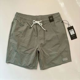 Een origineel RVCA Mens -merk Bermuda Shorts Boardshorts Swimming Trunks Beach Surf Sports Fitness Gym Kort strandkleding 240321