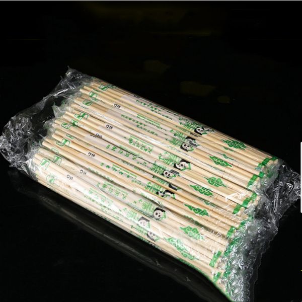 Un paquete de 20 palillos desechables vende al por mayor palillos de bambú para cocina de restaurante