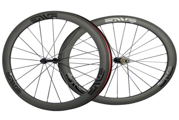 Une paire roues de carbone à vélo 50 mm roues de surface de frein à basalte en carbone rouleset de vélo avec R13 Hub8211958