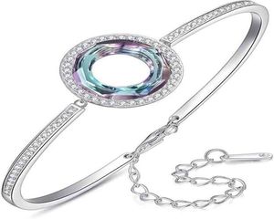 a Secret Happy Reuzenrad Armband Dames 925 Sterling Zilver Kristal Armband Verjaardag Valentijnsdag Moeder's31954508098