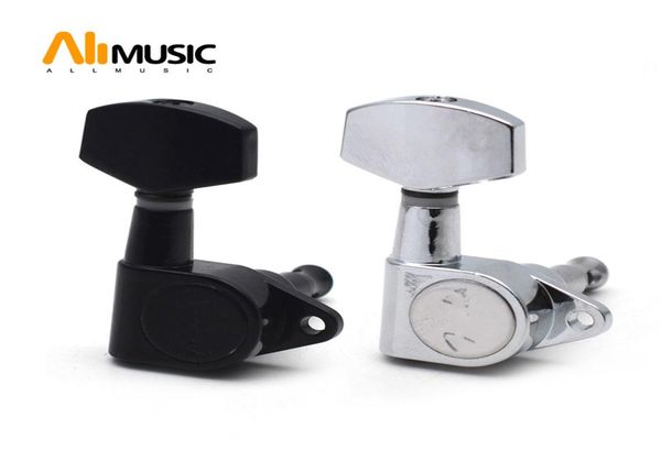 Une guitare scellée Big Square Pege Tuning Pegs Taille Machine Heads Lignet Droite pour les pièces de guitare électrique acoustique avec LOG6027483