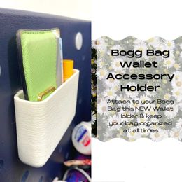 Un conjunto de dos accesorios para soportes de casos telefónicos para bolsas Bogg, compatible con todas las bolsas de goma de la playa, caja de plástico 240509