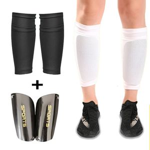 Un ensemble de chaussettes de protection de football avec poche pour protège-tibias de football, protège-jambes, manches de mollet, chaussette de soutien de garde pour adultes 231220