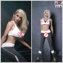 A Sex Doll-168cm Muñeca sexual realista de silicona real Pecho suave Vagian Metal tamaño completo amor sexy ture