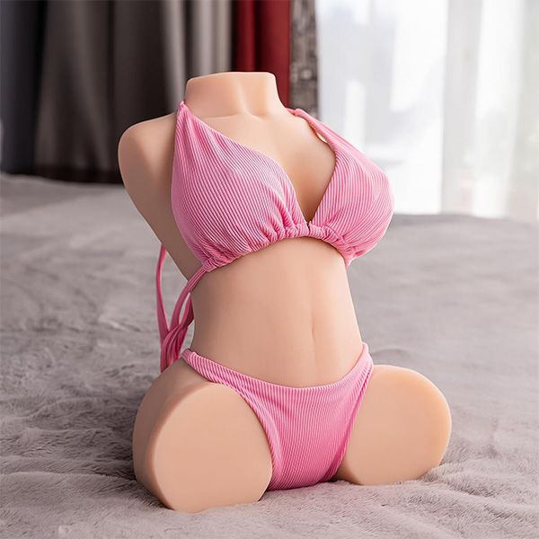 una muñeca sexual en venta 6,2 kg Real Feel Love Toys Medio torso Realista TPE Cuerpo completo Tamaño natural Juguete enorme para hombres-EE. UU.