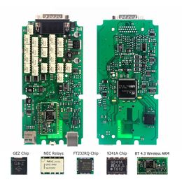 A +++ Single Board Multidiag Pro+ TCS Pro Bluetooth OBD2 Scanner v4.3 FW 3201 Code Reader CAR Truck Diagnostisch tool tot 2023