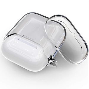 Un stock pour Apple Pro 2 2e génération Airpod 3 Accessoires de casque PROS Solid TPU Silicone Couverture d'écoute de protection sans fil Case d'amortisseur sans fil 59