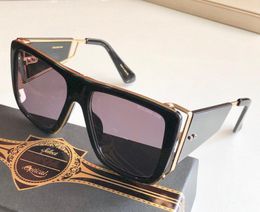 Een zonnebril voor mannen Women Souliner One top luxe hoogwaardige merkontwerper Nieuwe verkoop wereldberoemde modeshow Italiaanse Sun Glasse1840291