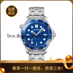 a Watches Polshorloge Luxe modeontwerper o m e g Authentieke Zwitserse Lanxin Track automatisch mechanisch horloge Duiken Seahorse 300 plaat montredelu