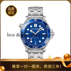 a Watches Polshorloge Luxe modeontwerper o m e g Authentieke Zwitserse Lanxin Track Automatisch mechanisch horloge Duiken Seahorse 300 Plate mont