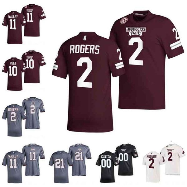 A001 15 Dak Prescott Mississippi State Bulldogs Jersey Emmanuel Forbes Jaden Walley Jo'quavious Marks Dillon Johnson Brandon Ruiz Polk 2021-22