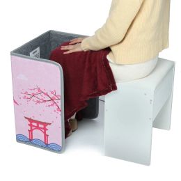 A02, pliez une mini maison de segment de jambe chaude électrique sous la table chauffage électrique chauffage au trésor du pied