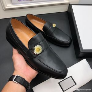 A1 2021 Klassieke Europese stijl handgemaakte heren monnik riem jurk schoenen lederen zwart bruin cap teen formele schoenen voor man 33