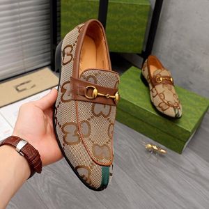 A1 2022 G 4 Model G Mens Designer Dress Shoes Echt lederen modeschoenen Man 2021 Spring Autumn Office Carrer Wedding Comfy Style Men Shoe