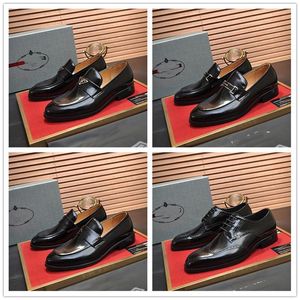 A1 4 Style Luxury Men Dress Chaussures Designer Spikes Flat Mood Sneakers Mens Oxford Derby Shoe Suede Patent Leather RivetsShoe 35-45