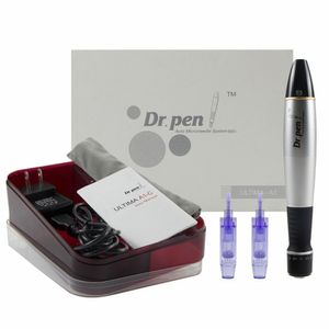 A1-C Dr. Pen Derma Stamp Sistema automático de microagujas Longitudes de aguja ajustables 0,25 mm-3,0 mm Micro rodillo antienvejecimiento