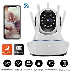 Mini caméra Wifi caméra de Surveillance IP sans fil A1 Smart Home sécurité bébé moniteur LED nuit CCTV 1080P 360 ° rotation Vision détection de mouvement caméscope vidéo Webcam