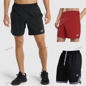 A1 Designer heren shorts shorts zomer mode strandbroek mannen hoogwaardige straat sportbasketbalpak joggingbroek al gewicht jump puff fitness kleding yoga tirapugni