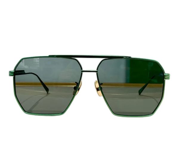 A112 pular Designer 1012 Mens e Mulheres Óculos de Sol Clássico Piloto Quadrado Metal Óculos de Sol Tendência All-match Estilo Anti-ultravioleta Vem com Caixa