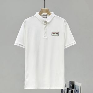 A114 Borduren Heren Polo Merk T-shirt Ontwerpers Mode Casual Trend Vrije tijd Revers Ademend Sh rend