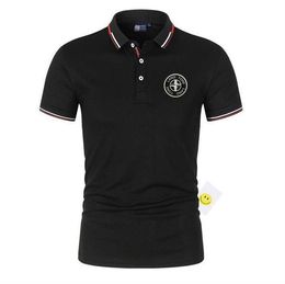 Luxe designer heren T-shirts steen en lsland merkletters polo shirts mannen T-shirt met korte mouwen Londen New York Chicago poloshirt Dropshiping hHoge kwaliteit