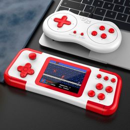 Mini consolas de videojuegos portátiles A12 con 500 juegos integrados, consola de juegos retro, controlador de dos funciones, regalo de cumpleaños para niños y adultos, envío directo