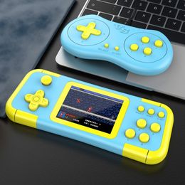 A12 Mini consoles de jeux vidéo portables intégrées à 500 jeux Joueurs de jeux rétro Console de jeu hôte deux rôles Gamepad Cadeau d'anniversaire pour enfants et adultes DHL