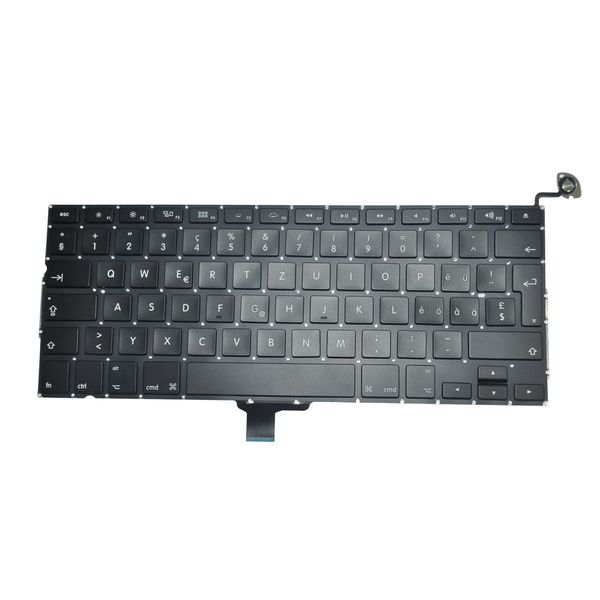 Teclado suizo A1278 para Macbook Pro 13 ''Reemplazo de teclado suizo A1278 2009-2012