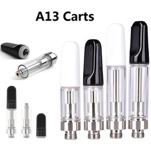 A13 VAPE CARKS BULB Pyrex Vetglas Wegwerppartridge 0,5 ml 1,0 ml Vape Oil Atomizer 10,5 mm Diameter 510 DRAAD DIKKT DIKKE OLIEPARTRIDGE FABRIKANT