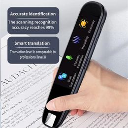 A15S Portable Scanning Reading Pen Translator 112 Taal WiFi Mobile Smart Scanner Vioce Dictionary Business 240424