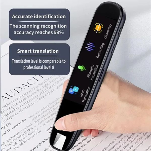 A15S Portable Scanning Reading Pen Traductor 112 Langue WiFi Mobile Smart Scanner Vioce Dictionary Business 240424