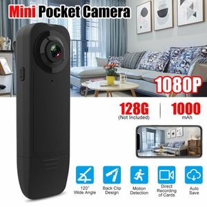 A18 Mini caméscope caméra corps caméras 1080P HD Vision nocturne DV stylo de poche enregistreur vidéo caméra détection de mouvement pour classe de sport à domicile réunion en ligne