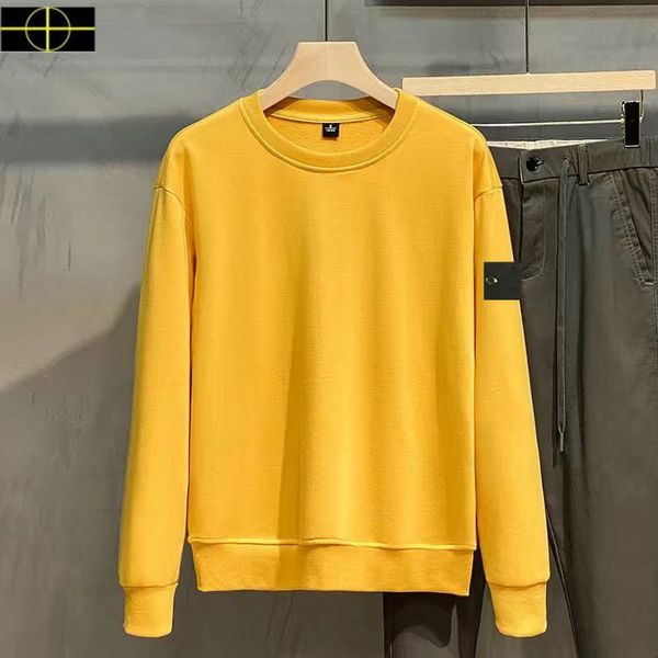 A2 abrigo de piedra de talla grande Isla para hombre Sudadera marca Jersey casual Otoño nueva Sudadera con capucha negra Manga larga para mujer Suéter is land Compass Logo Top A27