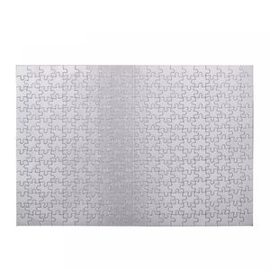 A3 300 pcs Sublimation Puzzle Blancs Blanc Blanc Puzzles pour Adultes Presse à Chaud Transfert Thermique Impression Artisanat 252 pcs 210 pcs