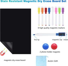 A3 / A4 MAGNÉTIQUE MAGNETIQUE BLACKBOARD Refrigerator Sticker Hot Selling Pet Children's's Whiteboard Office Home Utilisation