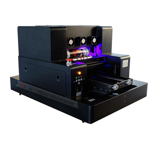 Kit de fabricación de impresora UV A3 DTF Función de impresora láser UV A3 6 colores para impresora de botellas de vidrio