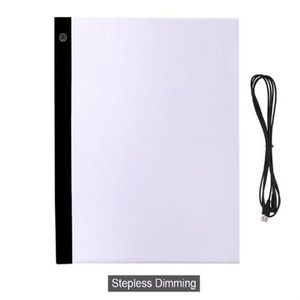 A3 lumière LED Pad Artcraft traçage boîte à lumière copie conseil tablettes numériques peinture écriture dessin tablette croquis Animation2374